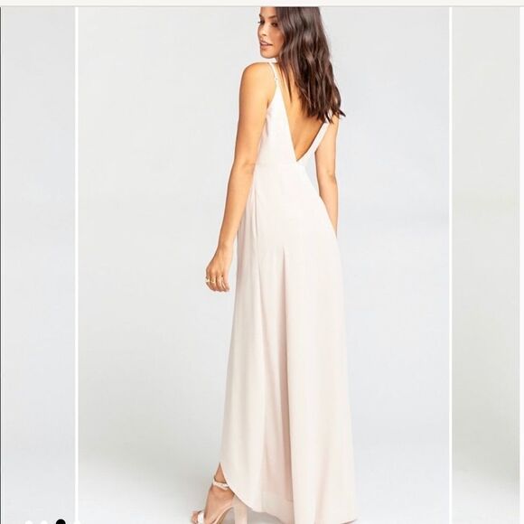 SMYMM Nude Mariah Wrap Dress S - Picture 1 of 9